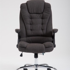 Kancelárska stolička Thor, textil, tmavo šedá - 1
