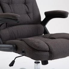 Kancelárska stolička Thor, textil, tmavo šedá - 5