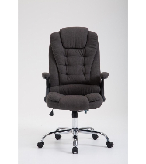 Kancelárska stolička Thor, textil, tmavo šedá