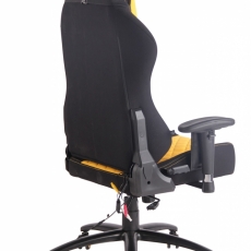 Kancelárska stolička Tony, čierna / žltá - 3