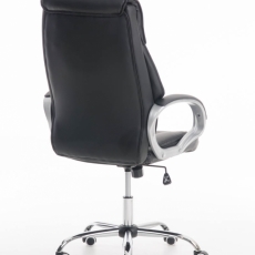Kancelárska stolička Torro, syntetická koža, čierna - 3