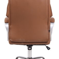 Kancelárska stolička Torro, syntetická koža, svetlo hnedá - 4