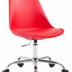 Kancelárska stolička Toulouse, červená - 1