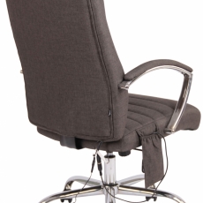 Kancelárska stolička Valais, tmavo šedá - 4