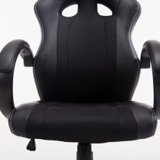 Kancelárska stolička Velvet, čierna - 6