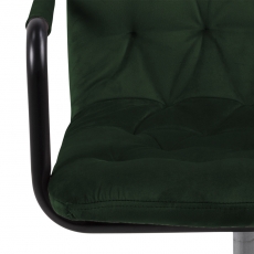 Kancelárska stolička Wendy, tkanina, tmavo zelená - 7