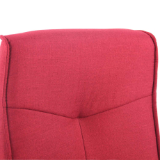 Kancelárska stolička Winston, textil, červená - 7