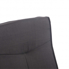Kancelárska stolička Winston, textil, čierna - 7