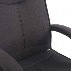 Kancelárska stolička Winston, textil, čierna - 6