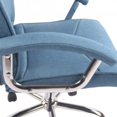Kancelárska stolička Winston, textil, modrá - 5