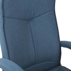 Kancelárska stolička Winston, textil, modrá - 6