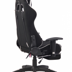 Kancelářská židle Adelin, černá / bílá - 4