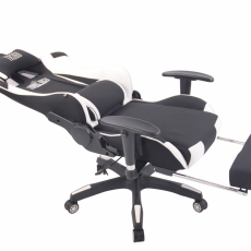 Kancelářská židle Adelin, černá / bílá - 9