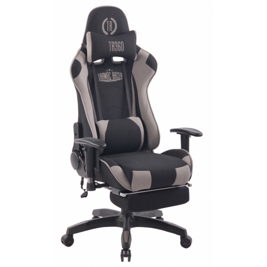 Kancelářská židle Adelin, černá / šedá - 1