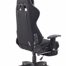 Kancelářská židle Adelin, černá / šedá - 4