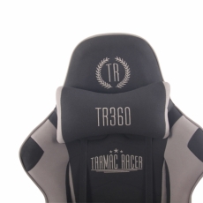 Kancelářská židle Adelin, černá / šedá - 6