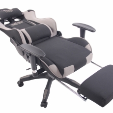 Kancelářská židle Adelin, černá / šedá - 9