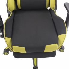 Kancelářská židle Adelin, černá / zelená - 7