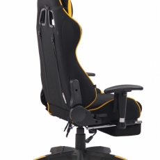 Kancelářská židle Adelin, černá / žlutá - 4