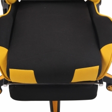 Kancelářská židle Adelin, černá / žlutá - 7