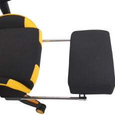 Kancelářská židle Adelin, černá / žlutá - 8