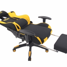 Kancelářská židle Adelin, černá / žlutá - 9