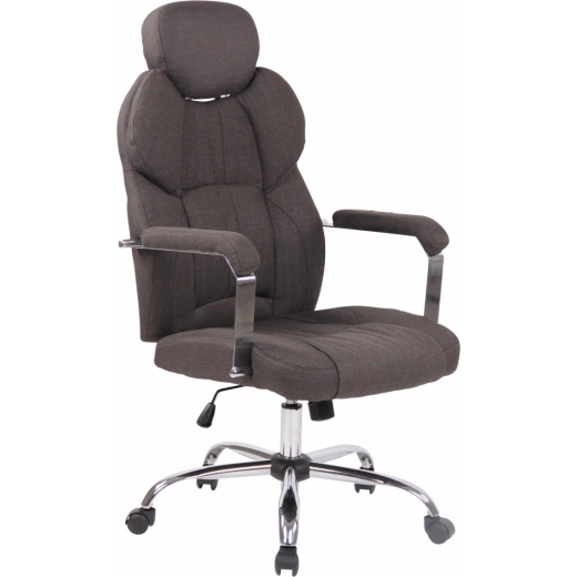 Kancelářská židle Almelo, tmavě šedá - 1