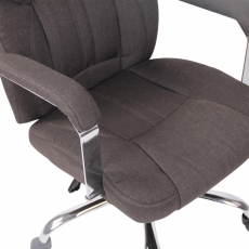 Kancelářská židle Almelo, tmavě šedá - 7