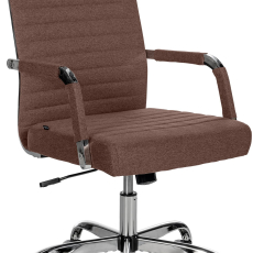 Kancelářská židle Amadora, hnědá - 1