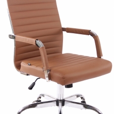 Kancelářská židle Amadora, hnědá - 1