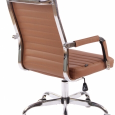 Kancelářská židle Amadora, hnědá - 4