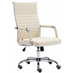 Kancelářská židle Amadora, krémová
