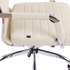 Kancelářská židle Amadora, krémová - 7