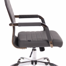Kancelářská židle Amadora, šedá - 3