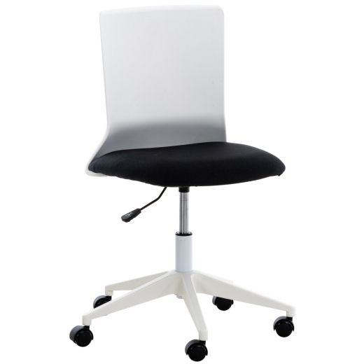 Kancelářská židle Apolda, textil, černá - 1