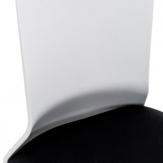 Kancelářská židle Apolda, textil, černá - 5