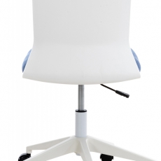 Kancelářská židle Apolda, textil, modrá - 4