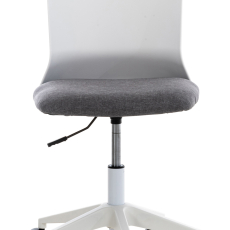 Kancelářská židle Apolda, textil, šedá - 2