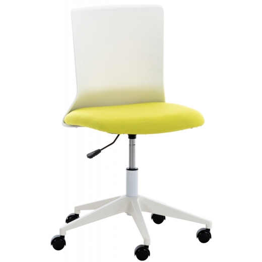Kancelářská židle Apolda, textil, zelená - 1