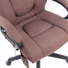 Kancelářská židle Arian, hnědá - 6
