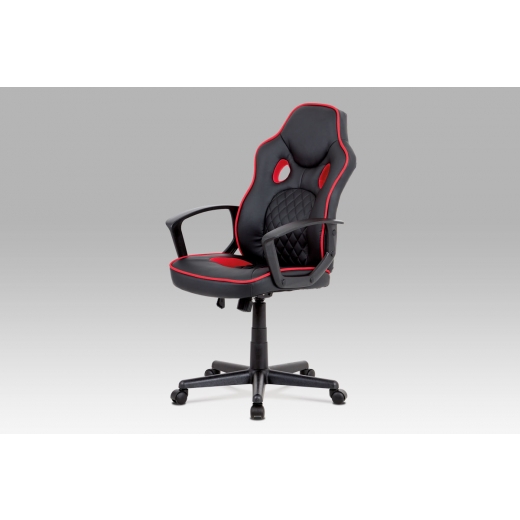 Kancelářská židle Armin, červená - 1
