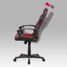 Kancelářská židle Armin, červená - 5