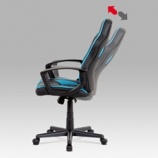 Kancelářská židle Armin, modrá - 5