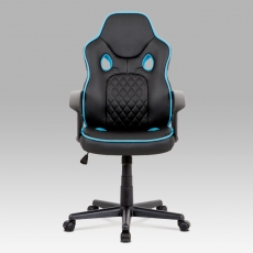 Kancelářská židle Armin, modrá - 6