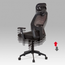 Kancelářská židle Ashley, černá - 3