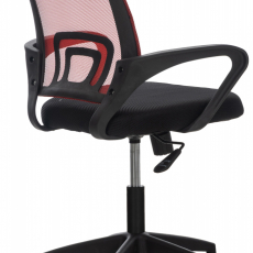 Kancelářská židle Auburn, červená - 4