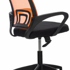 Kancelářská židle Auburn, oranžová - 4