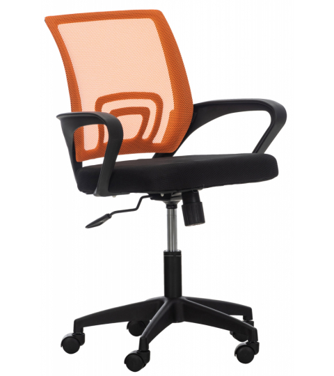 Kancelářská židle Auburn, oranžová
