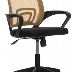 Kancelářská židle Auburn, žlutá - 1