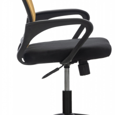 Kancelářská židle Auburn, žlutá - 3